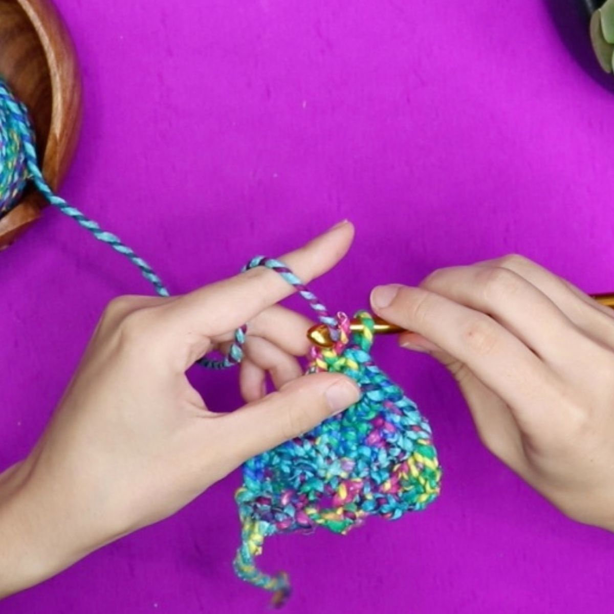 Blanket Crochet Kit. Beginners Crochet Kit. Learn to Crochet. Easy