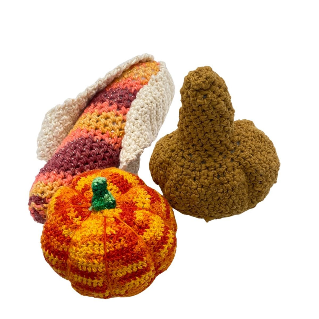 Crochet Fall Gourd Pattern - Darn Good Yarn