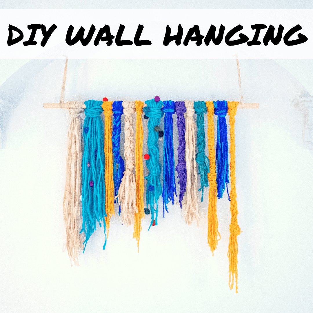 Handmade DIY Wall Hanging Tutorial - Darn Good Yarn