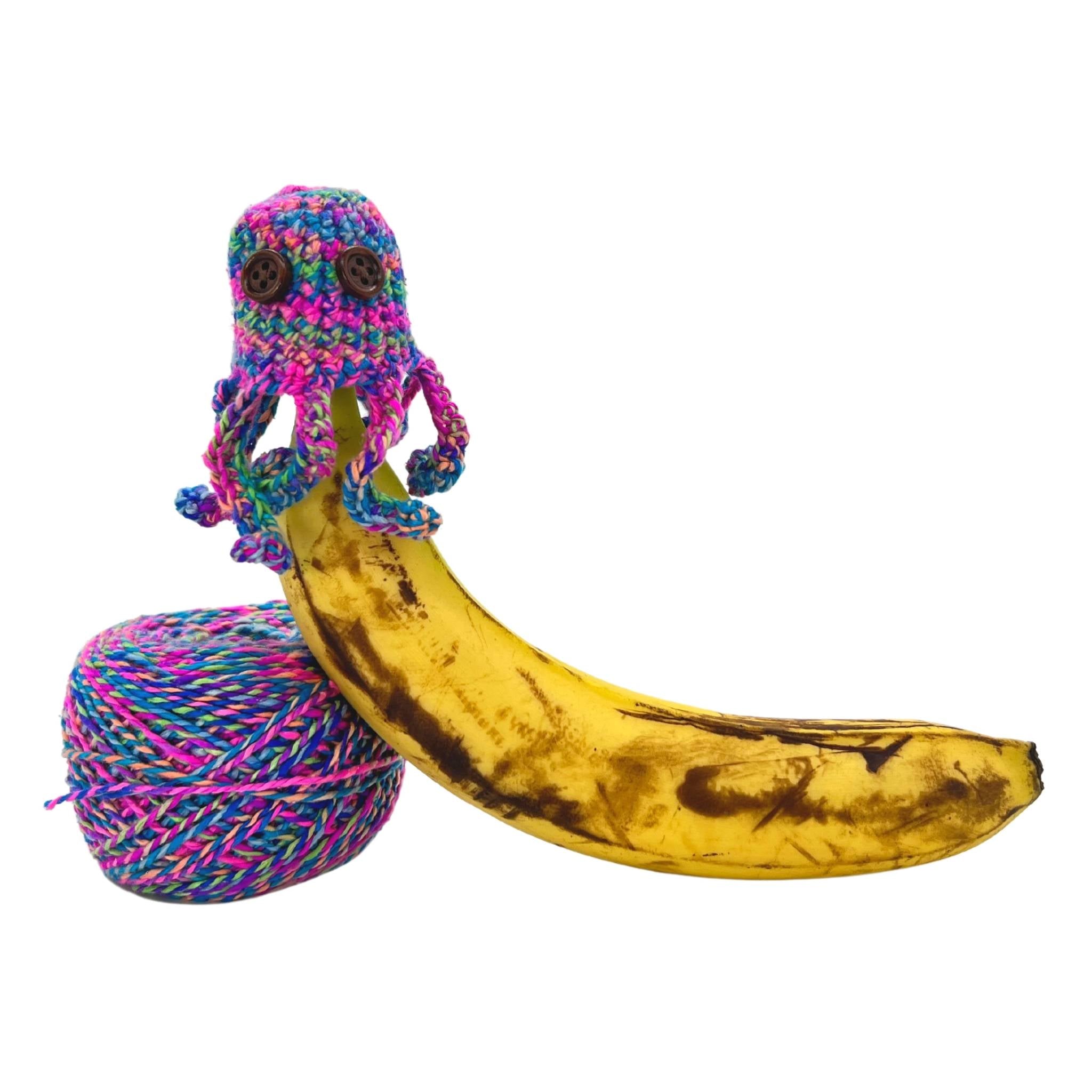 Octopus Banana Saver - Darn Good Yarn