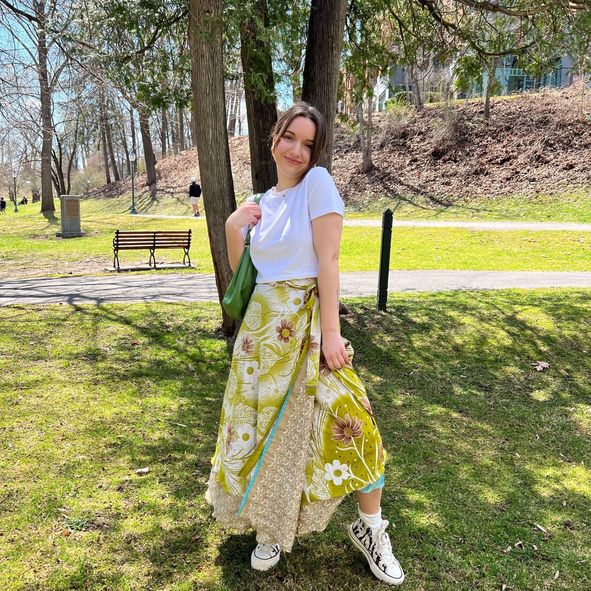 Summer Sari Wrap Skirt 2022 Style Guide - Darn Good Yarn