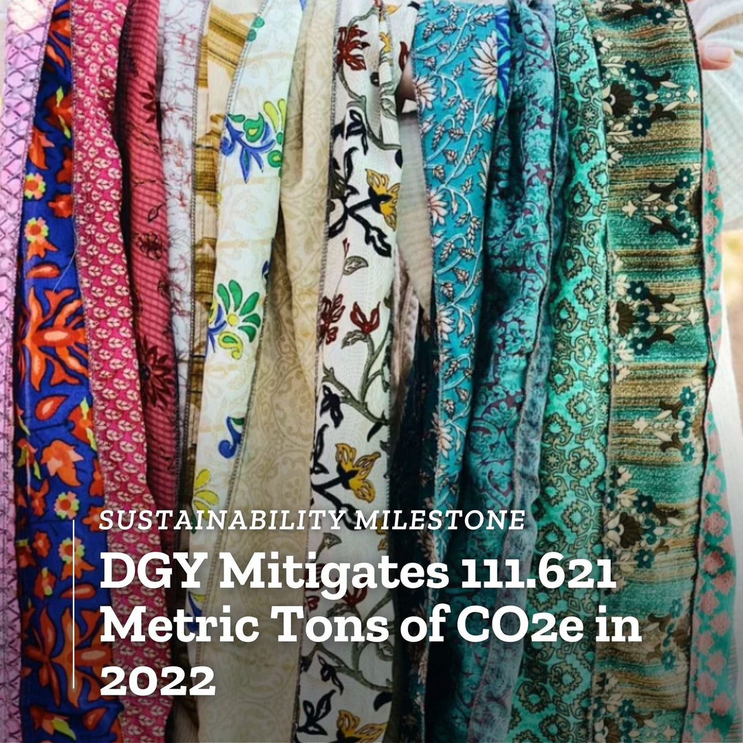 Sustainability Milestone: DGY Mitigates 111.621 Metric Tons of CO2e in 2022 - Darn Good Yarn