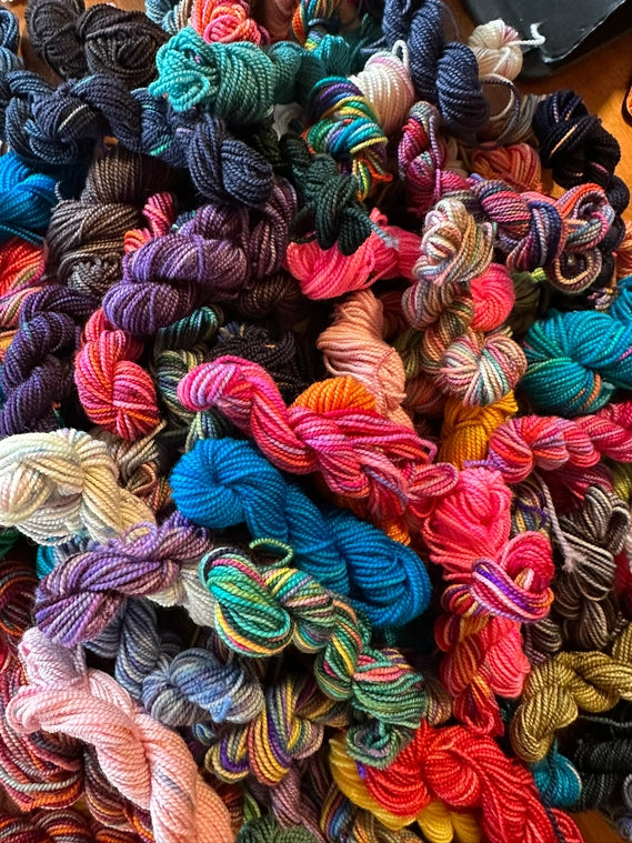 Darn Good Yarn: Koigu Mystery Mini Skeinettes, Yarn