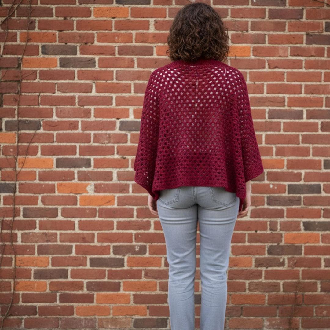 Granny Square Cardi Crochet Pattern