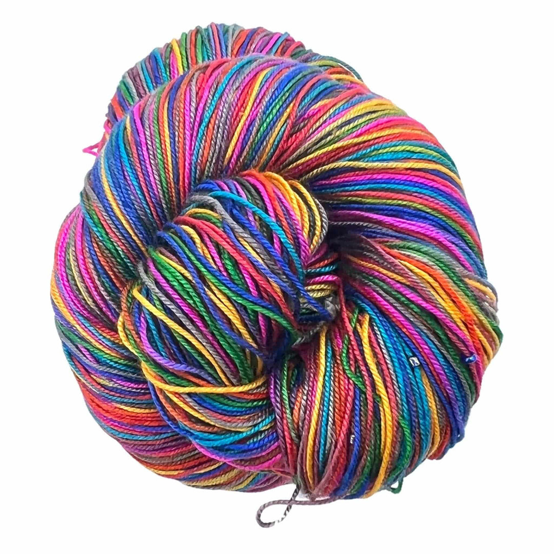 Hand Beaded Silk Yarn - Darn Good Yarn