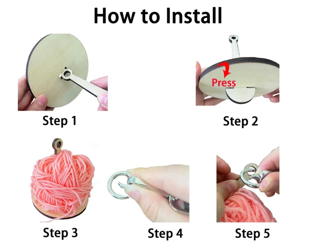 Wrist Yarn Holder - Darn Good Yarn