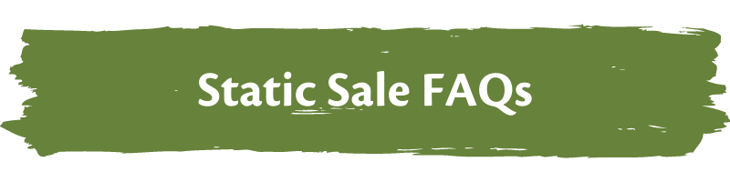 Static Sale FAQs