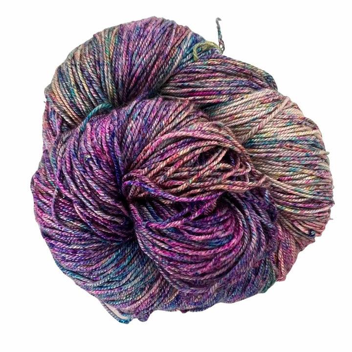 Hand Beaded Silk Yarn - Darn Good Yarn