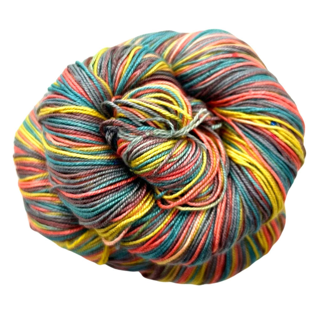Hand Beaded Silk Yarn - Darn Good Yarn