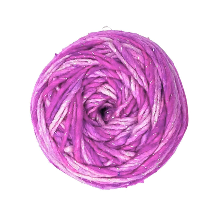 Sparkle Silk Roving Worsted Weight Silk Yarn - Darn Good Yarn