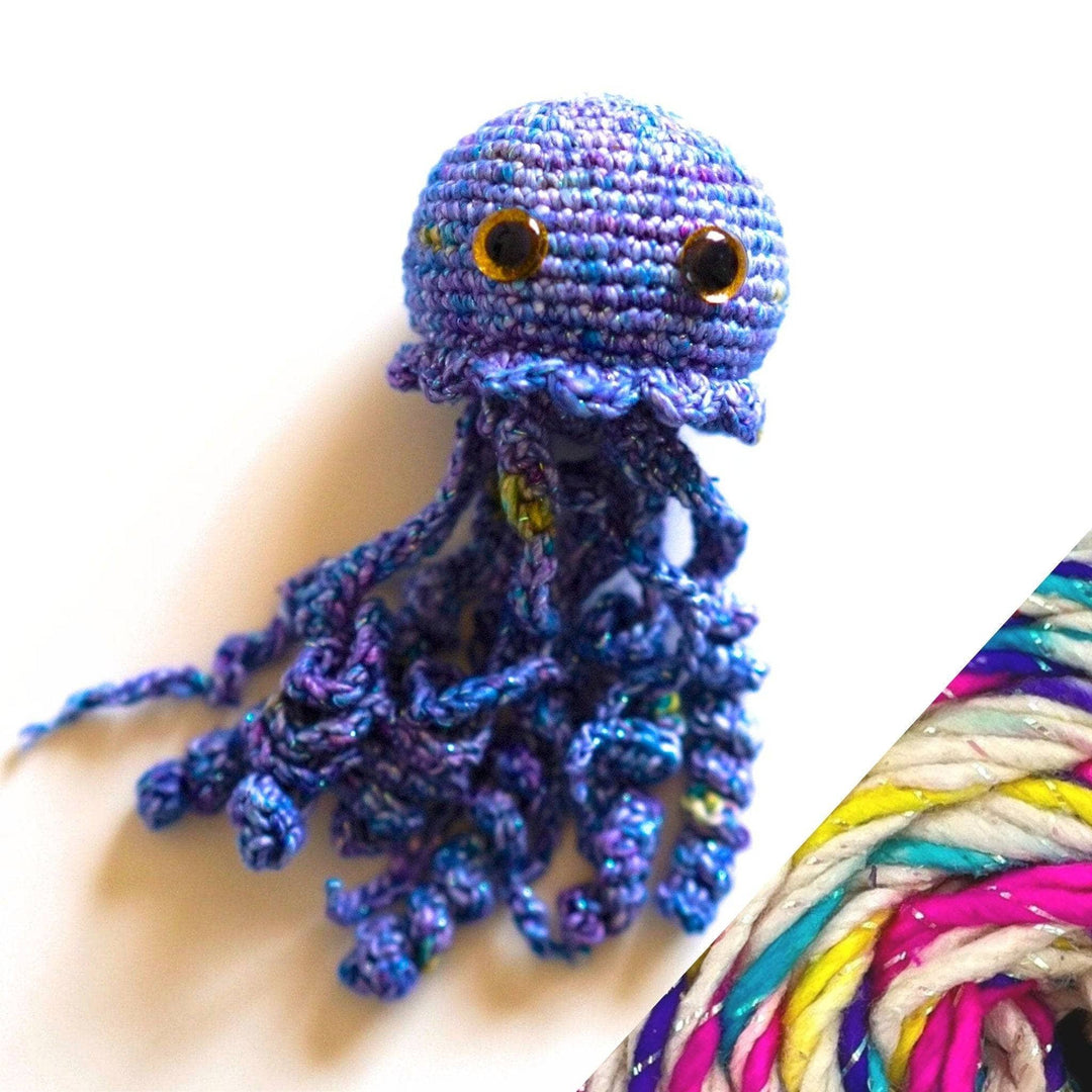 Galaxy Jellyfish Amigurumi - Crochet Kit