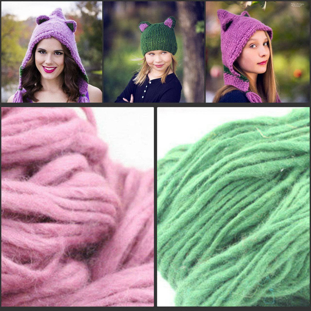 multiple women smiling and wearing the Forest Friends Wool Hat outdoors
