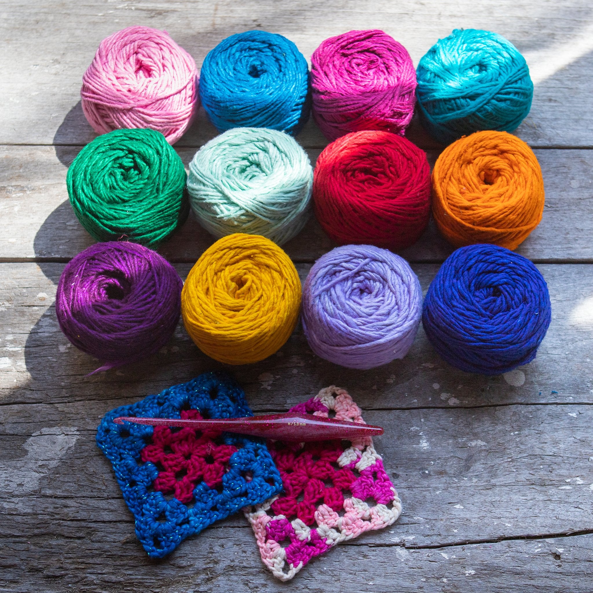 10 Tips for Making Crochet Granny Squares - Darn Good Yarn