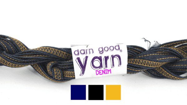 7 Steps to Make Denim Yarn from Old Jeans - Darn Good Yarn