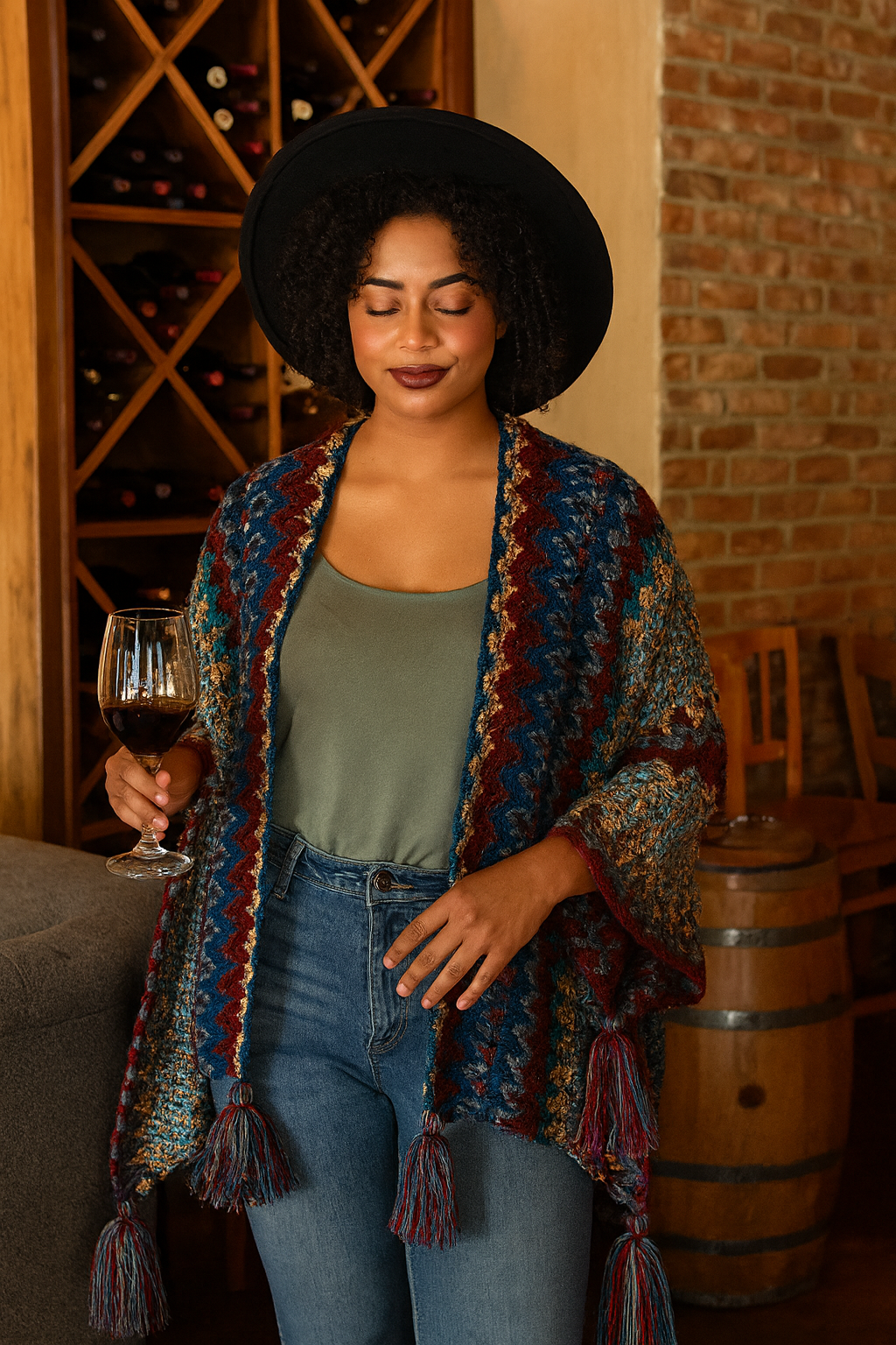 Limited Edition: How to Style the Woodstock Dreams Crochet Ruana for Every Body