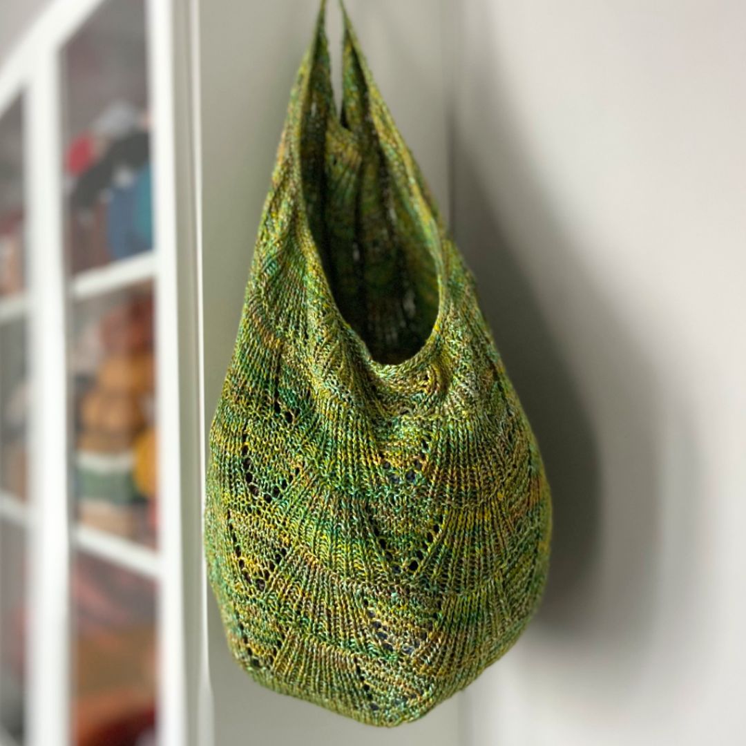 Darn Good April Yarn of the Month Knit & Crochet Patterns - Lekker Hanging Basket