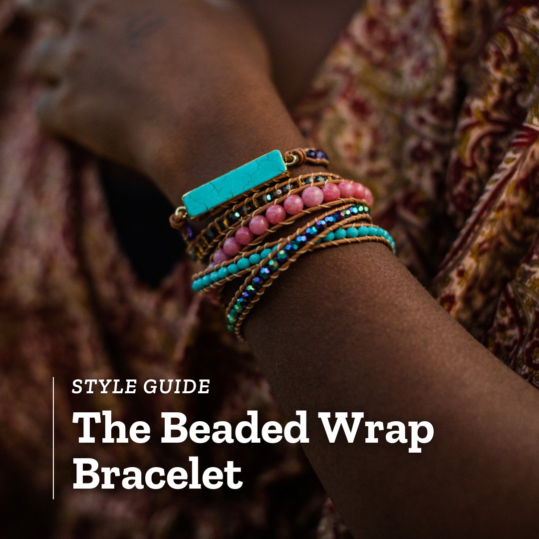 Black Friday/Cyber Monday Deals: Beaded Wrap Bracelets - Darn Good Yarn