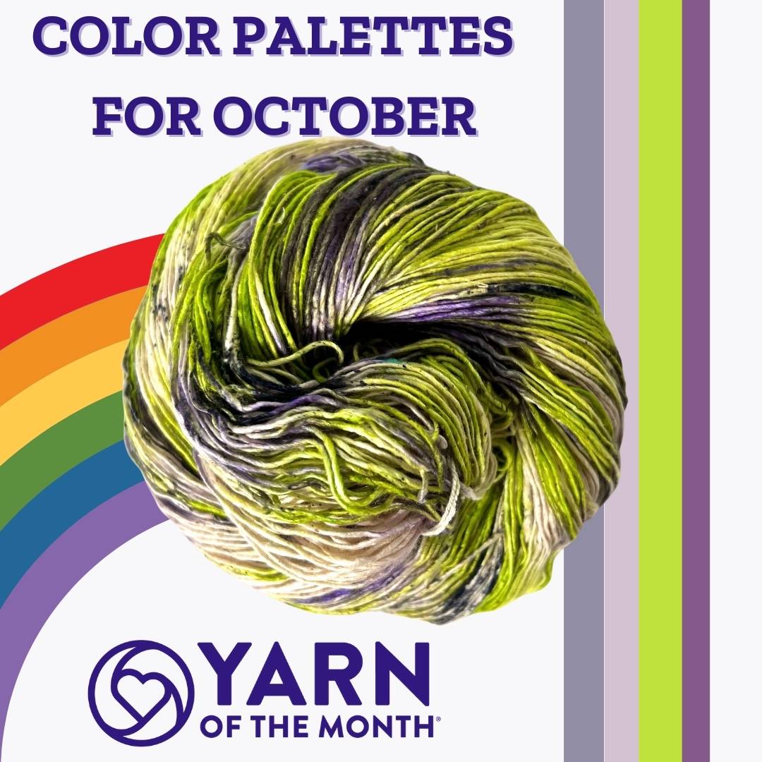 Color Palettes For October: Yarn Of The Month - Darn Good Yarn