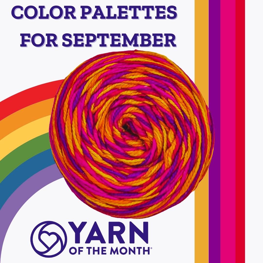 Color Palettes For September: Yarn Of The Month - Darn Good Yarn