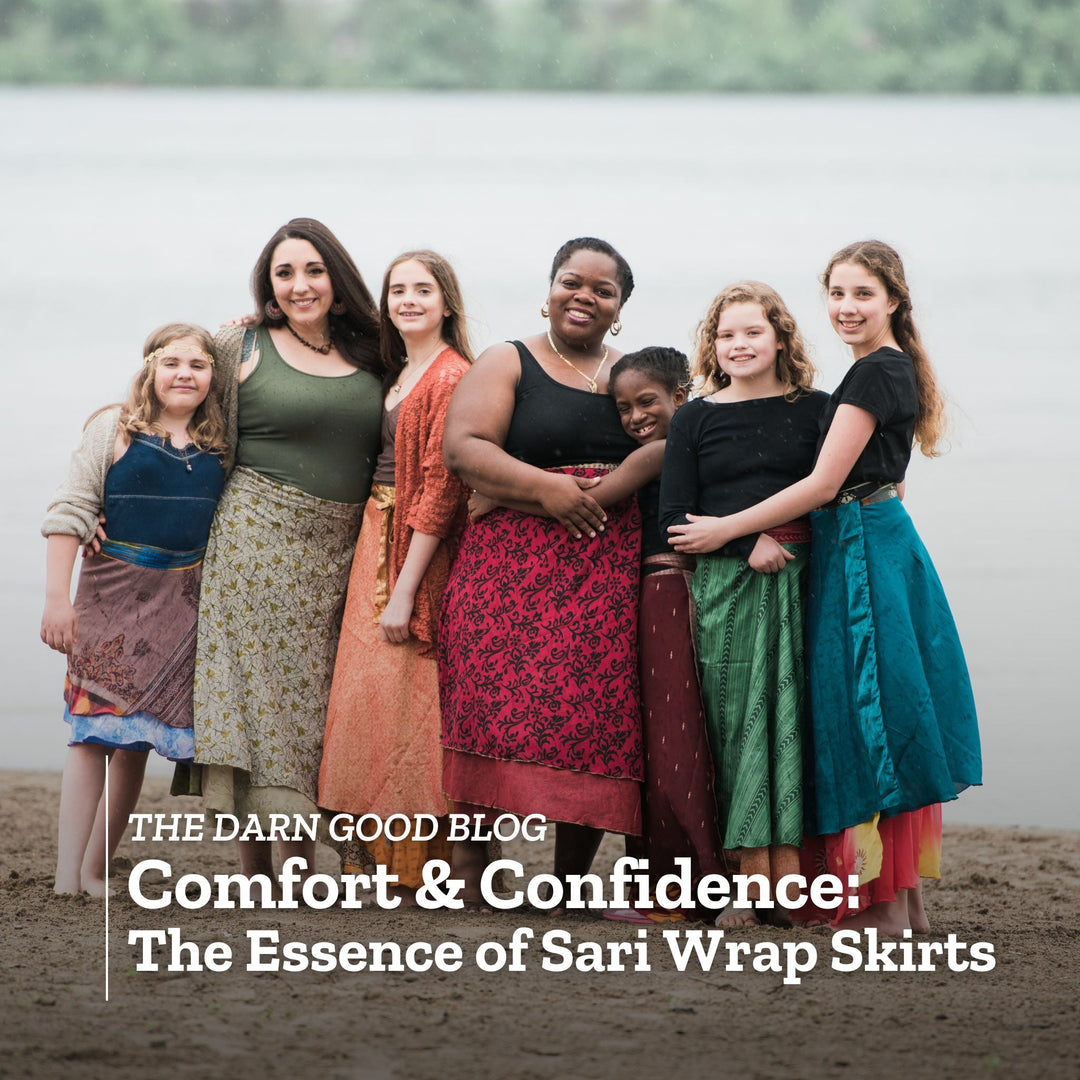 Comfort and Confidence: The Essence of Sari Wrap Skirts