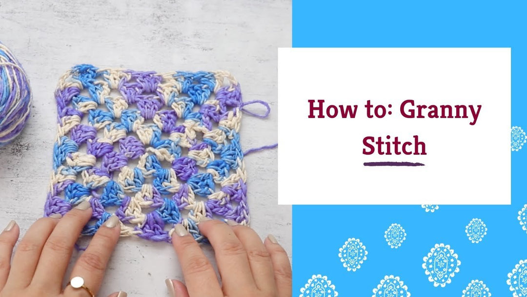 Crochet Granny Stitch - Darn Good Yarn