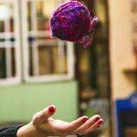 DIY Cat Yarn Ball- A Holiday Gift for Pets - Darn Good Yarn