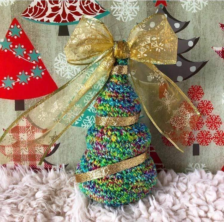 DIY Crochet Amigurumi O'Whimsical Christmas Tree - Darn Good Yarn