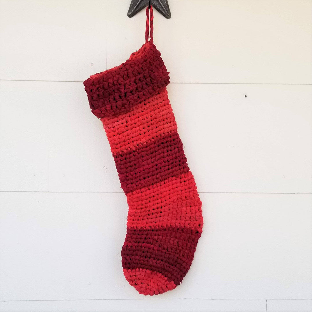DIY Knit & Crochet Christmas Stockings - Darn Good Yarn