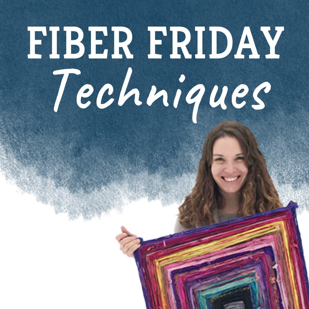 Fiber Friday Techniques - Darn Good Yarn