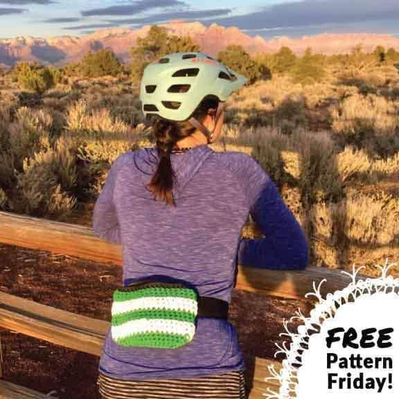 FREE PATTERN FRIDAY: Colorblock Cotton Fanny Pack Crochet Pattern - Darn Good Yarn