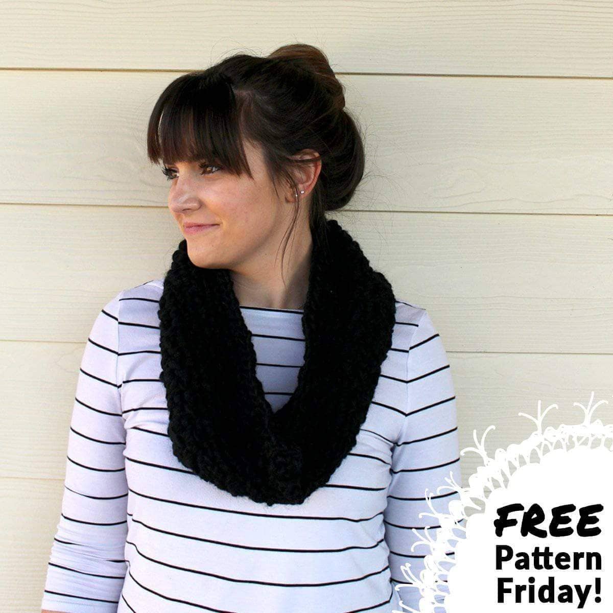 Midnight Scarf Crochet Pattern | Darn Good Yarn
