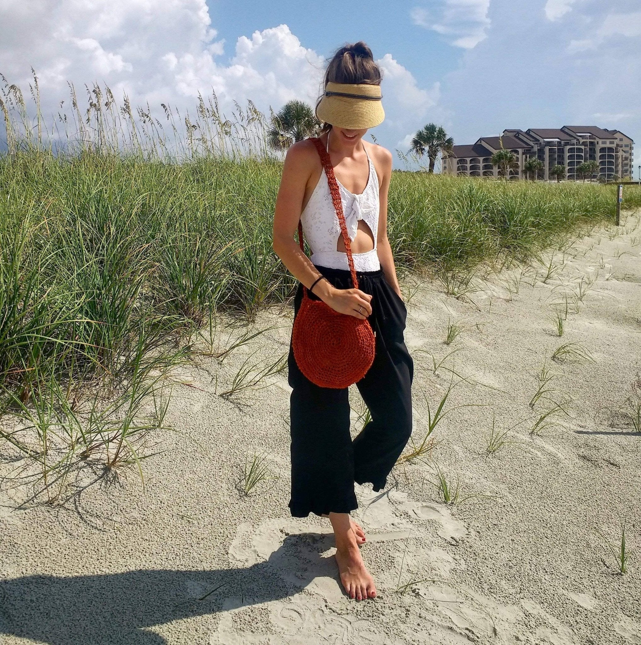 Free Pattern Friday: The Beach Day Bag - Darn Good Yarn