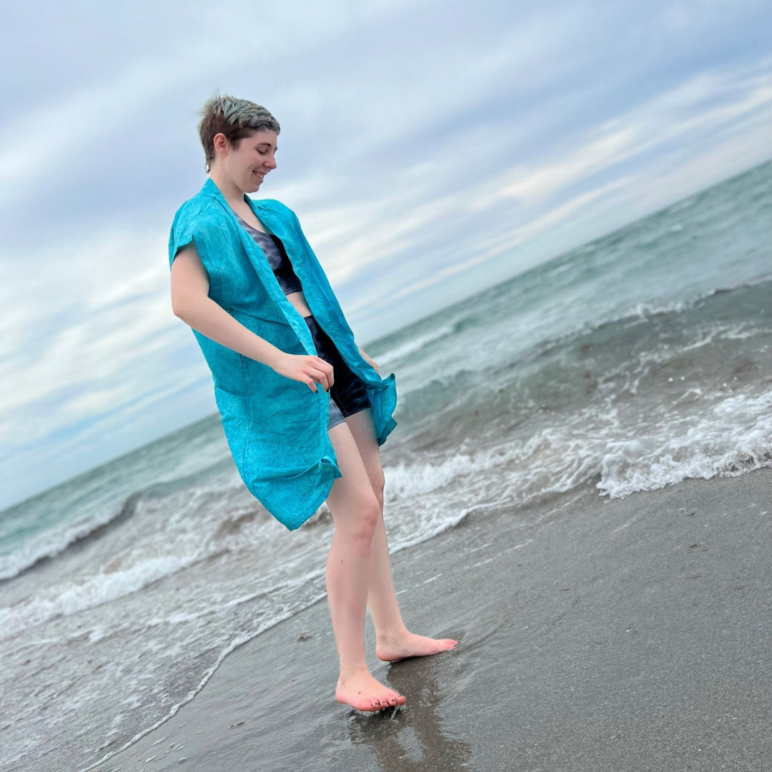 How To Style An Amara Duster - Darn Good Yarn