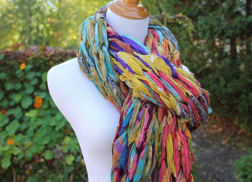 How To: Tie Scarves - Darn Good Yarn