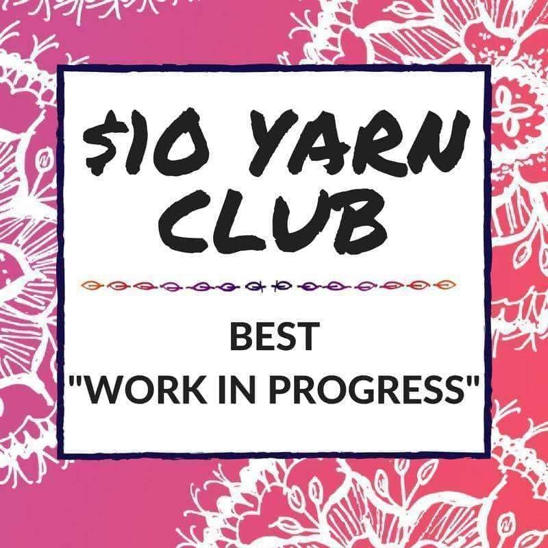 January Yarn Club Winners: Best Work In Progress - Darn Good Yarn