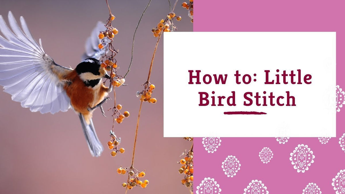 Knit Little Bird Stitch Tutorial | Darn Good Yarn
