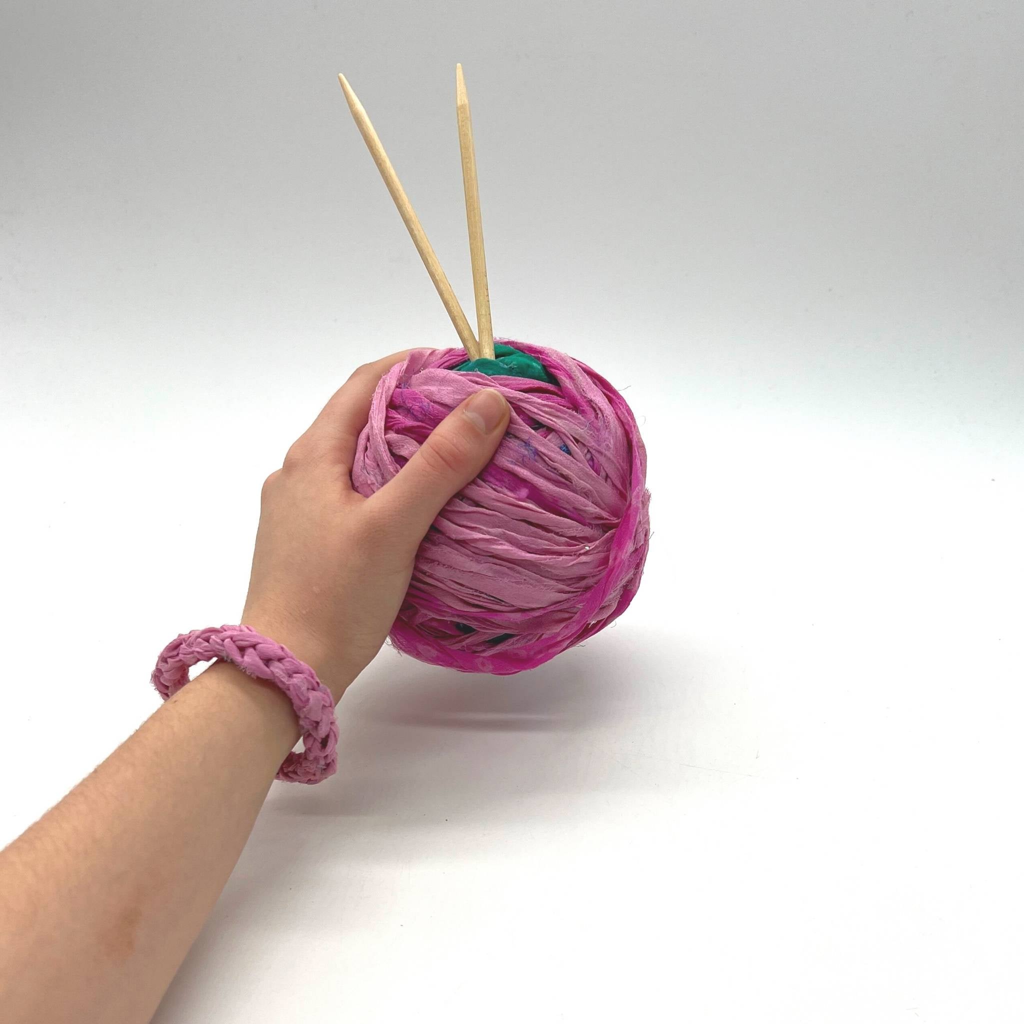 Knit Your Bestie A Friendship Bracelet - Darn Good Yarn
