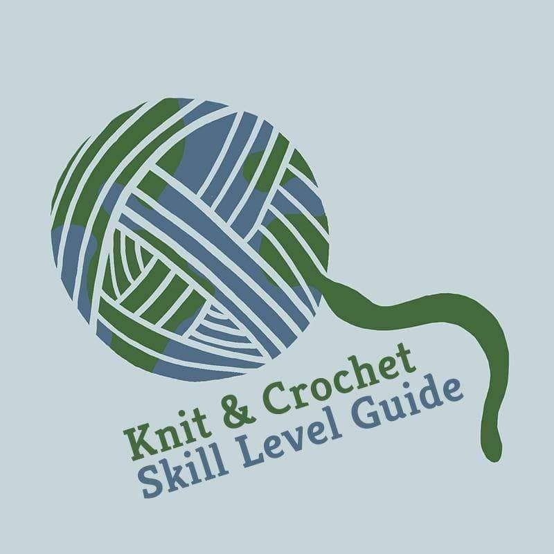 Knitting and Crochet Skill Level Chart - Darn Good Yarn