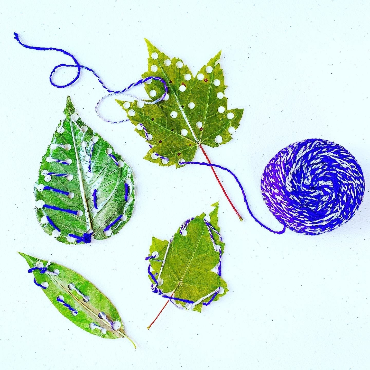Leaf Sewing Project - Darn Good Yarn