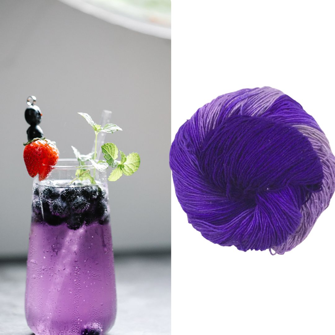 Match Your Yarn To Your Mocktails for National Mocktail Week! - Darn Good Yarn