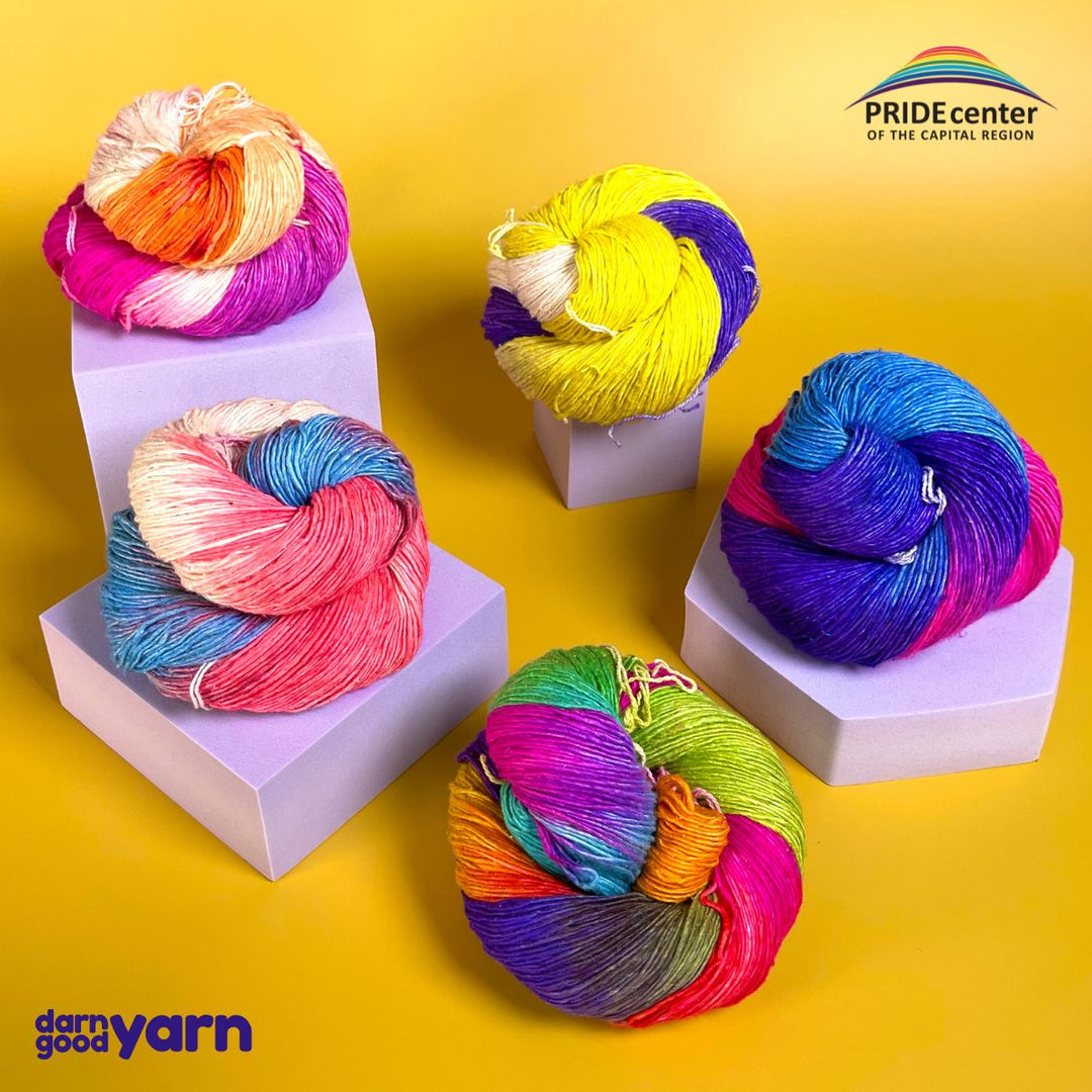Meet the Pride Yarn Collection - Darn Good Yarn