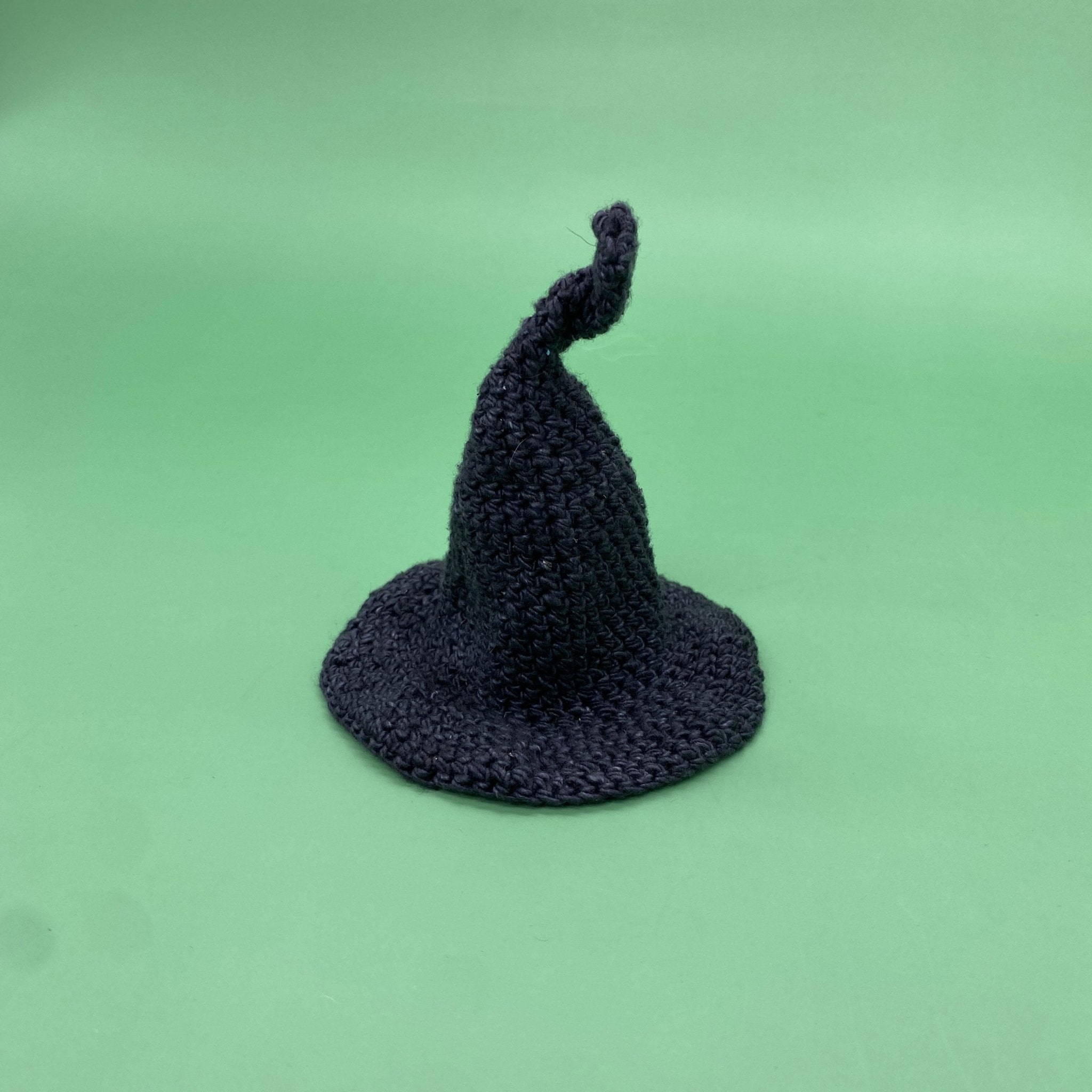 Mini Witch Hat | Halloween Décor & Accessories - Darn Good Yarn