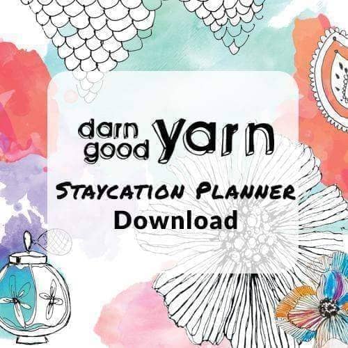 Nicole's Inspiration Stationery Series - Staycation Planner - Darn Good Yarn