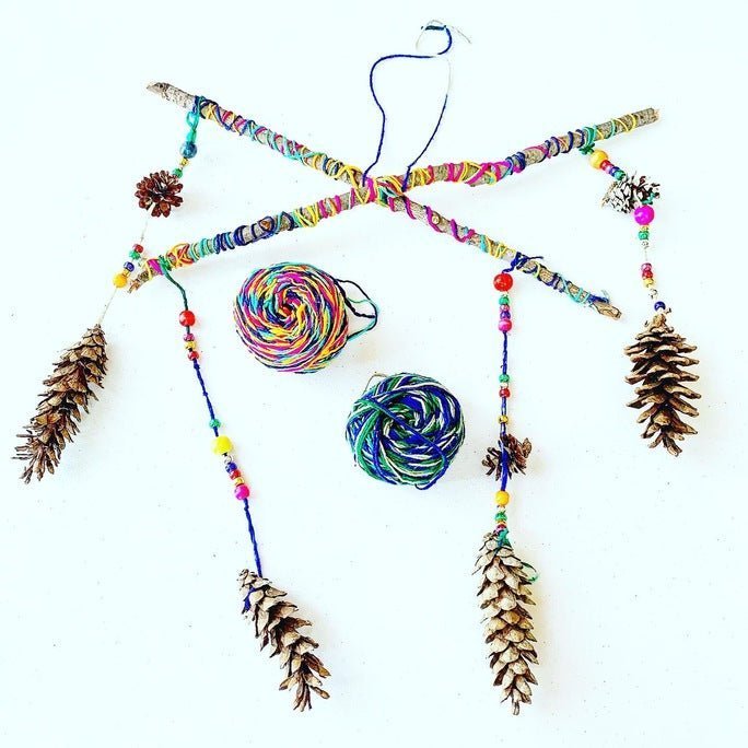 Pinecone Mobile Project - Darn Good Yarn