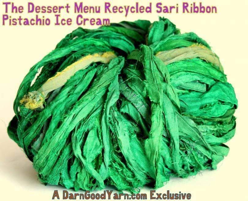 Recycled Sari Ribbon Color Choices - Darn Good Yarn