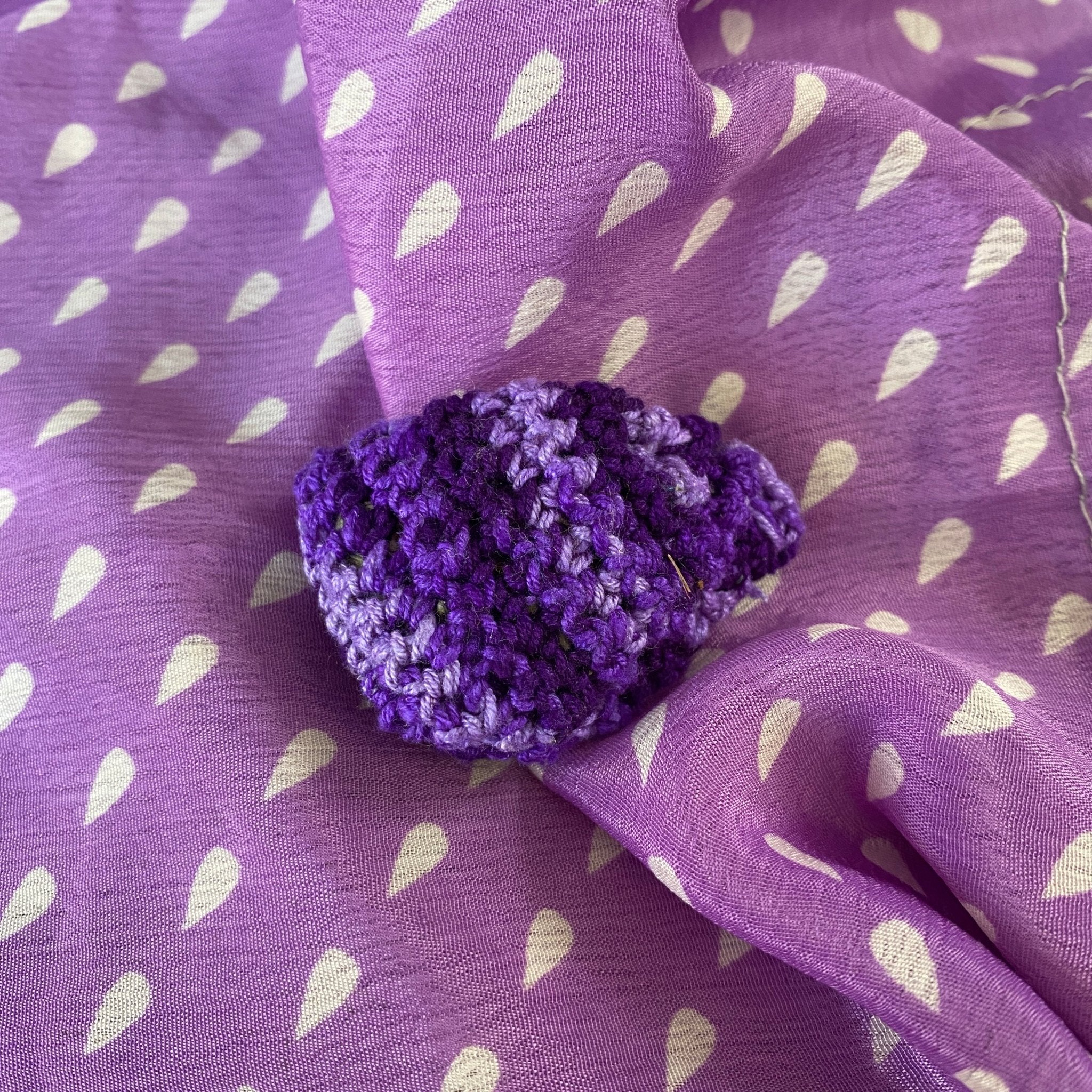 Relaxing Lavender Pillow Charm | Easy Crochet Tutorial - Darn Good Yarn