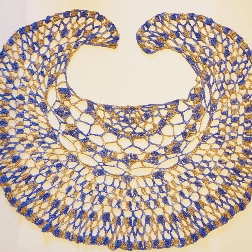 Free Pattern: Crochet or Knit the Tropical Paradise Shawlette