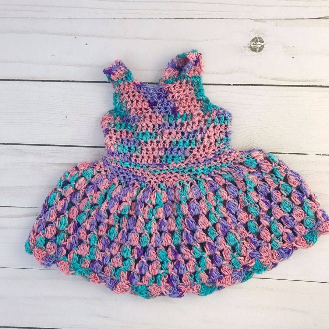 Sweatpea 18" Doll Sundress Crochet Pattern - Darn Good Yarn