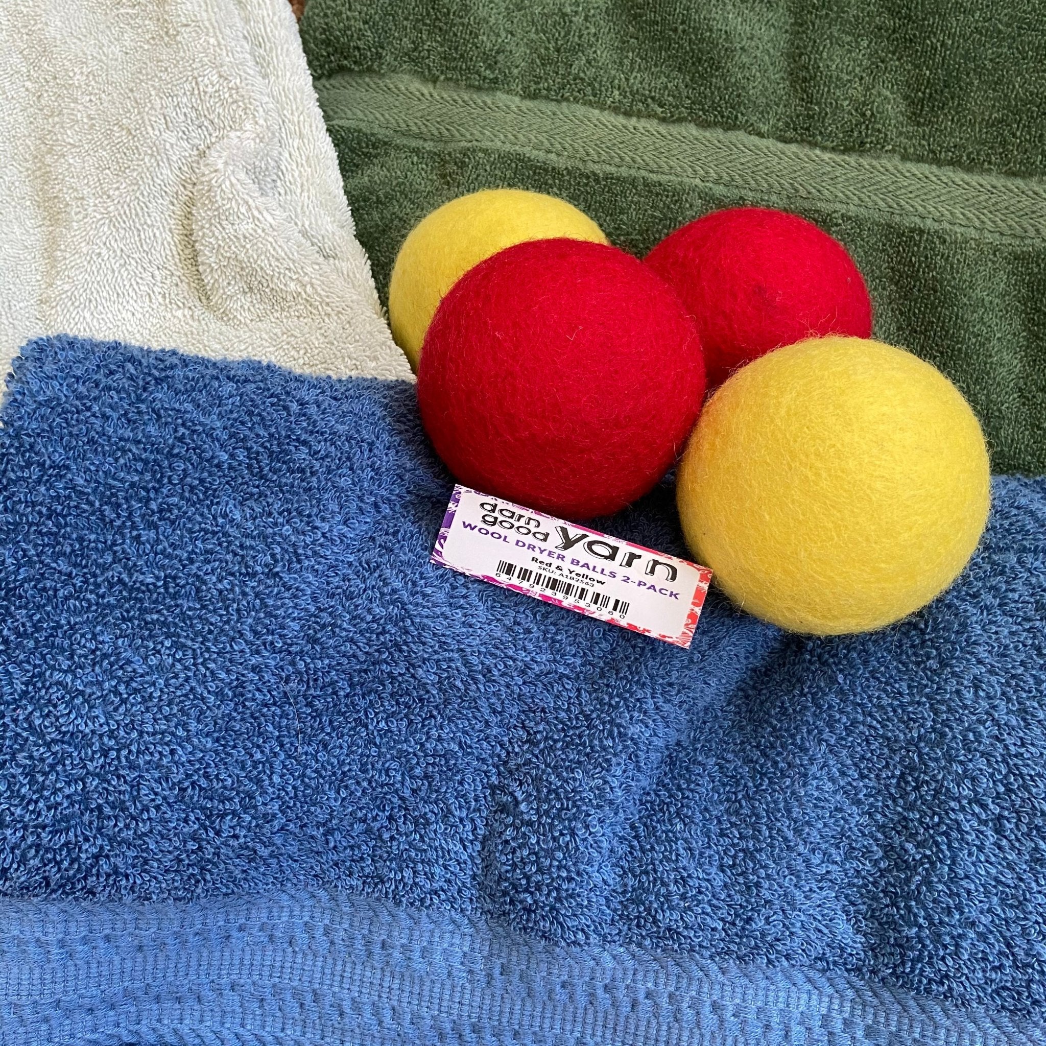 Will Our Red Dryer Balls Stain Clothes? - Darn Good Yarn