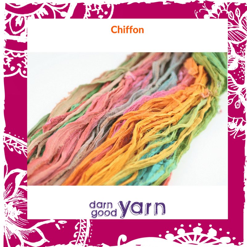 Chiffon Ribbon Yarn - Darn Good Yarn